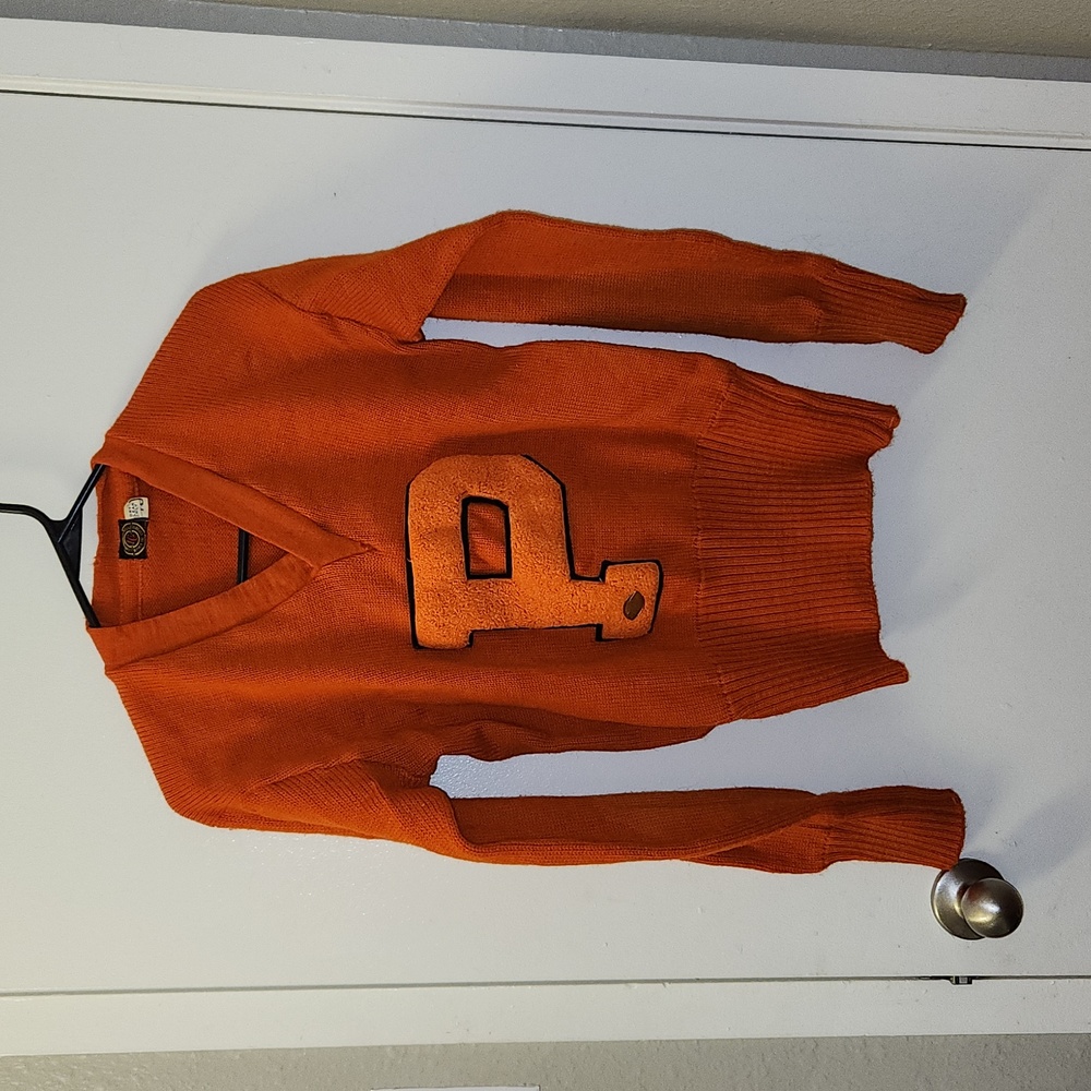 VTG Lowe And Campbell Athletic Goods Cardigan P Sweater Size 40 Vintage